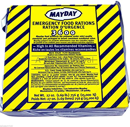 Mayday 3600 Emergency Ration