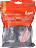 SOL All Weather Fire Cubes with sparker