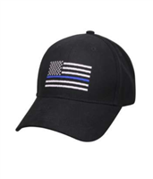 Thin Blue Line Low Profile Cap - Black