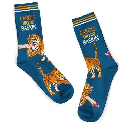 Tiger King Socks- Carole Fuckin' Baskin