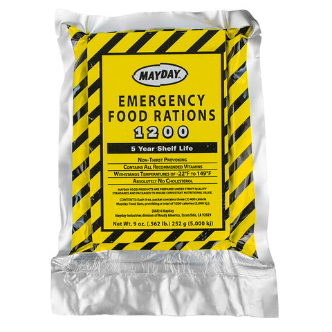 Mayday Emergency ration 1200 calories