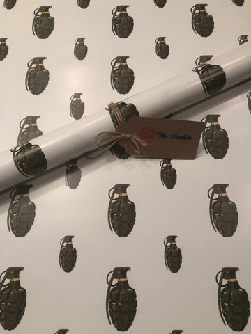 Grenades Wrapping Paper